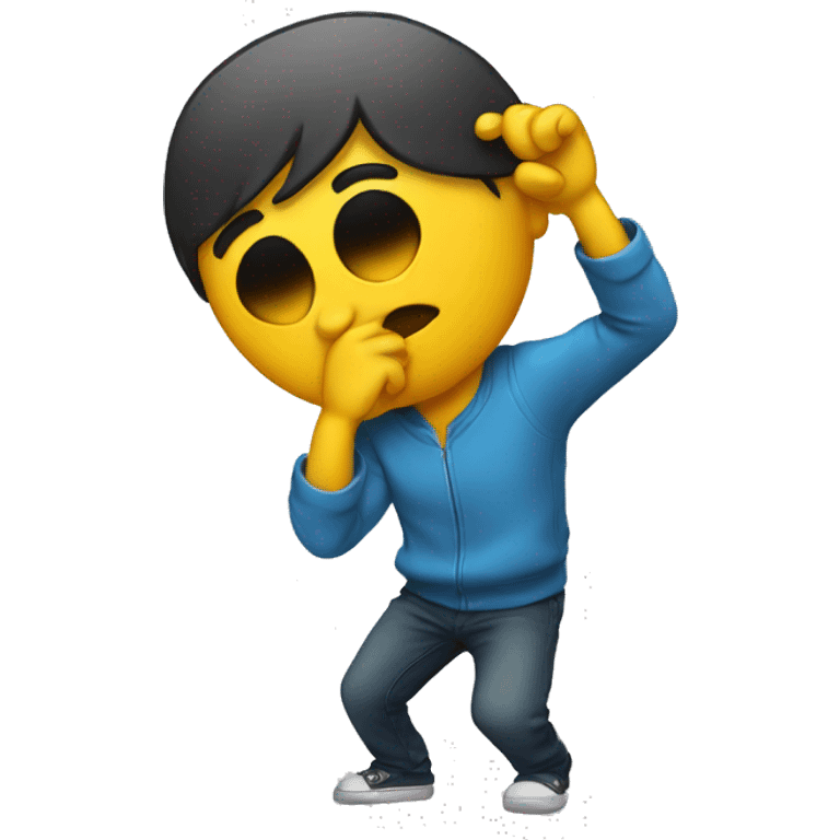 Person dabbing  emoji