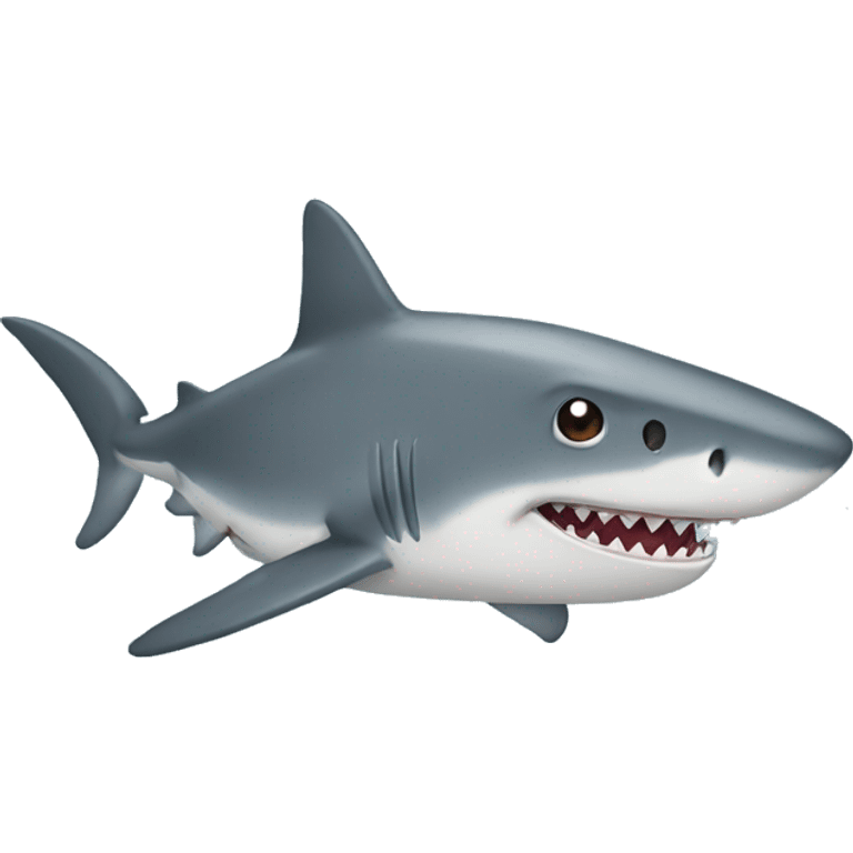 Shark with a to emoji