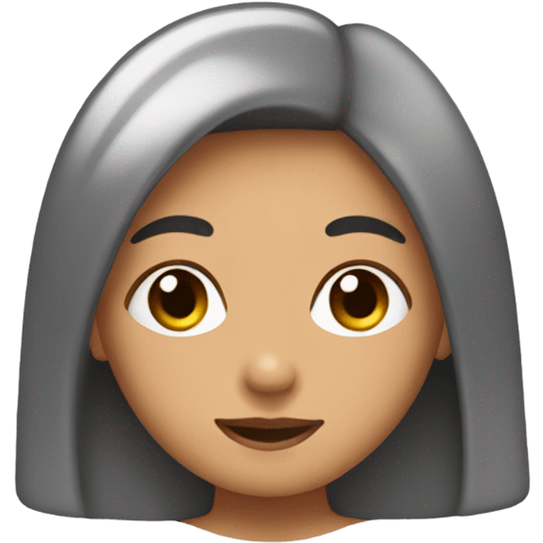 Muchacha con bata de baño  emoji