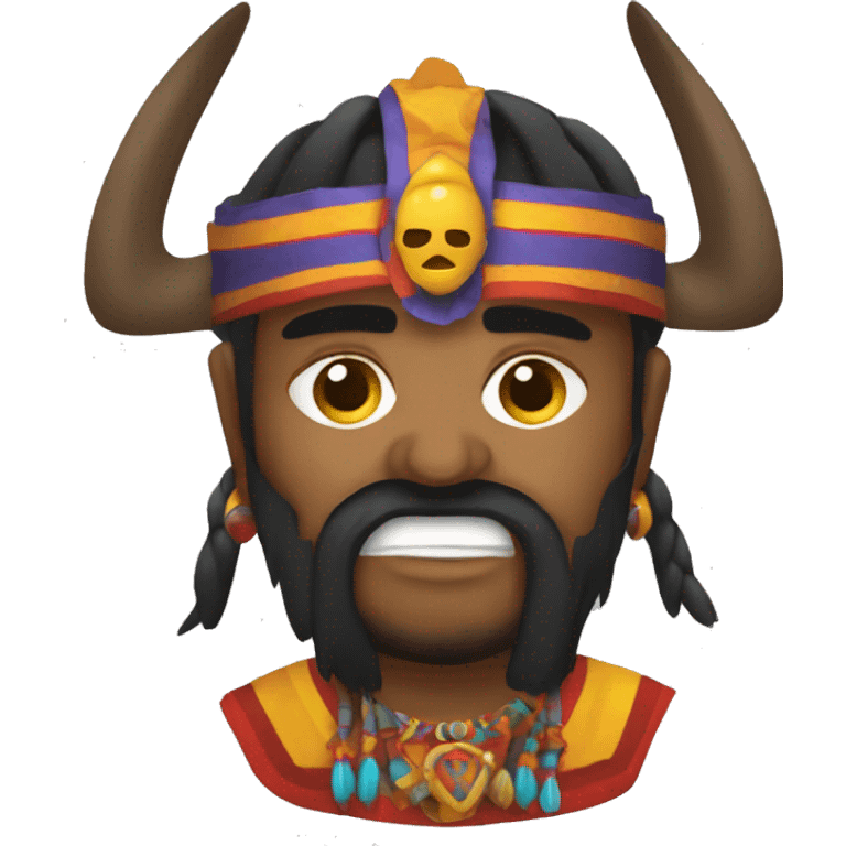 Diablo huma del inti raymi emoji