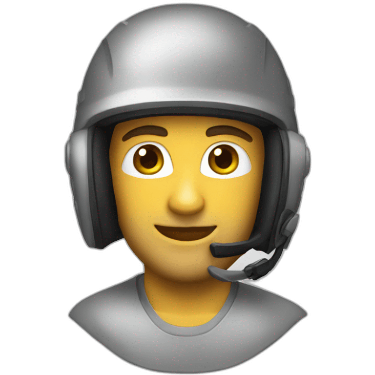 Casque homme emoji