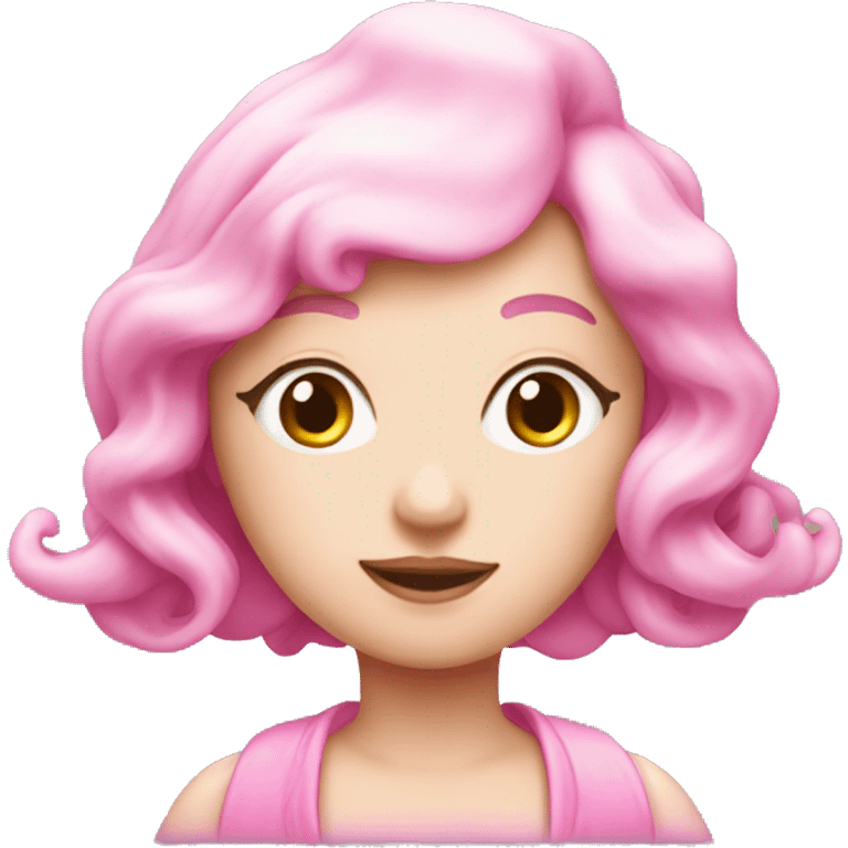 Pink Melusine emoji