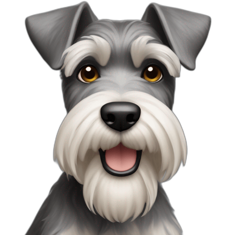 perros schnauzer mini emoji