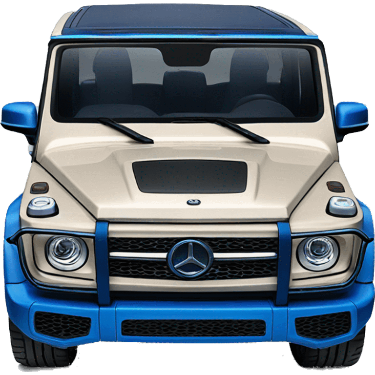 G wagon blue emoji