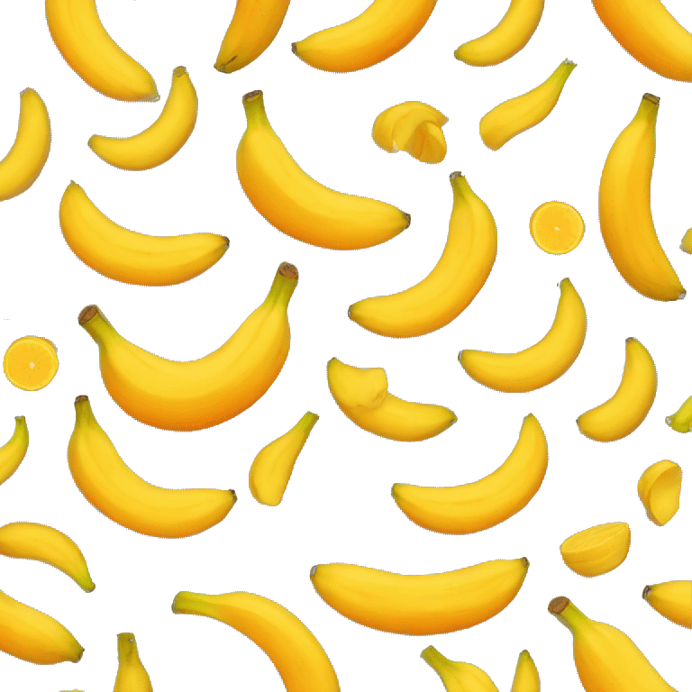 banana and orange fighting emoji