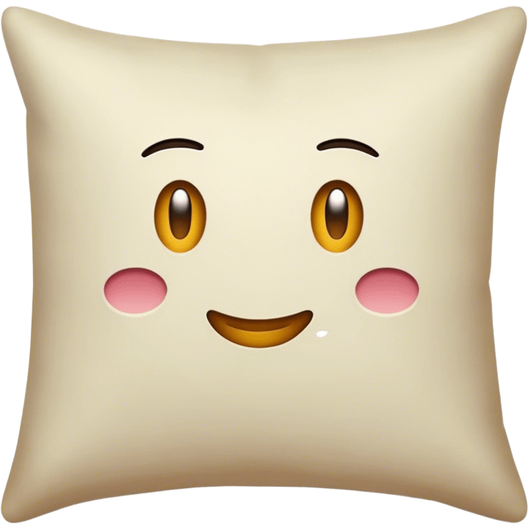 Neutral pillow emoji