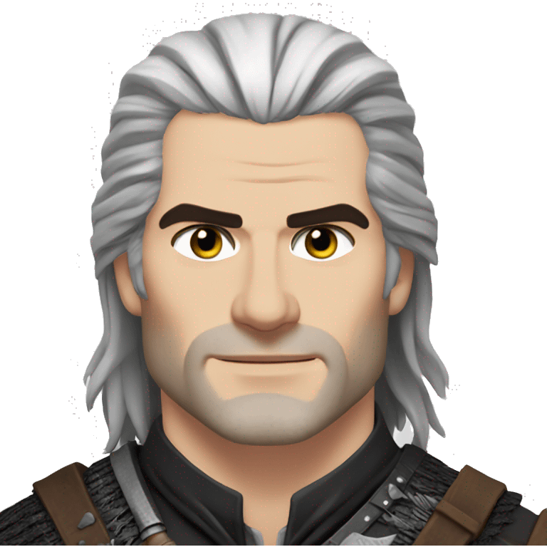 Henry Cavill as The Witcher. emoji