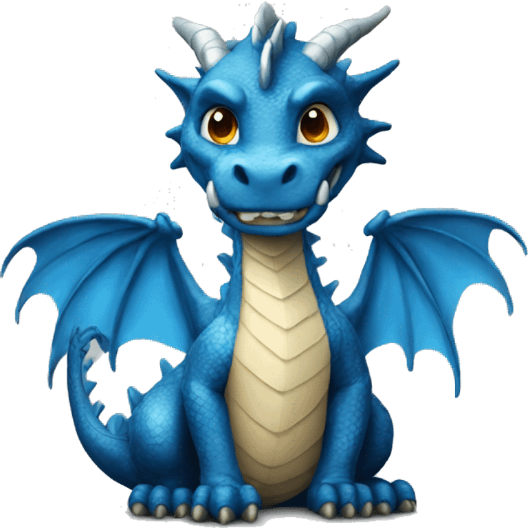 blue dragon emoji