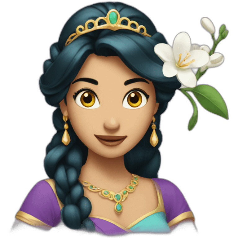 Jasmine from aladin emoji