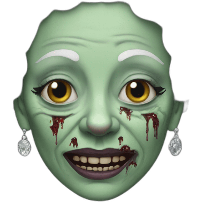 zombie queen Elizabeth emoji