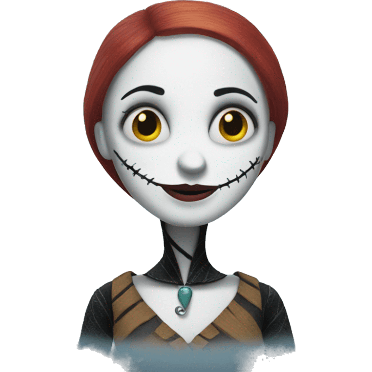 Sally from nightmare before Christmas  emoji