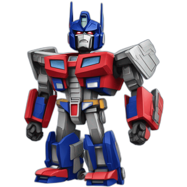 Optimus prime transformers emoji