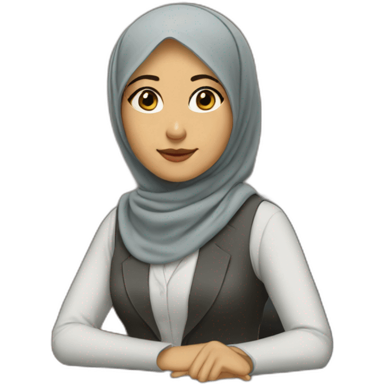 hijabi-asian-girl-lawyer emoji