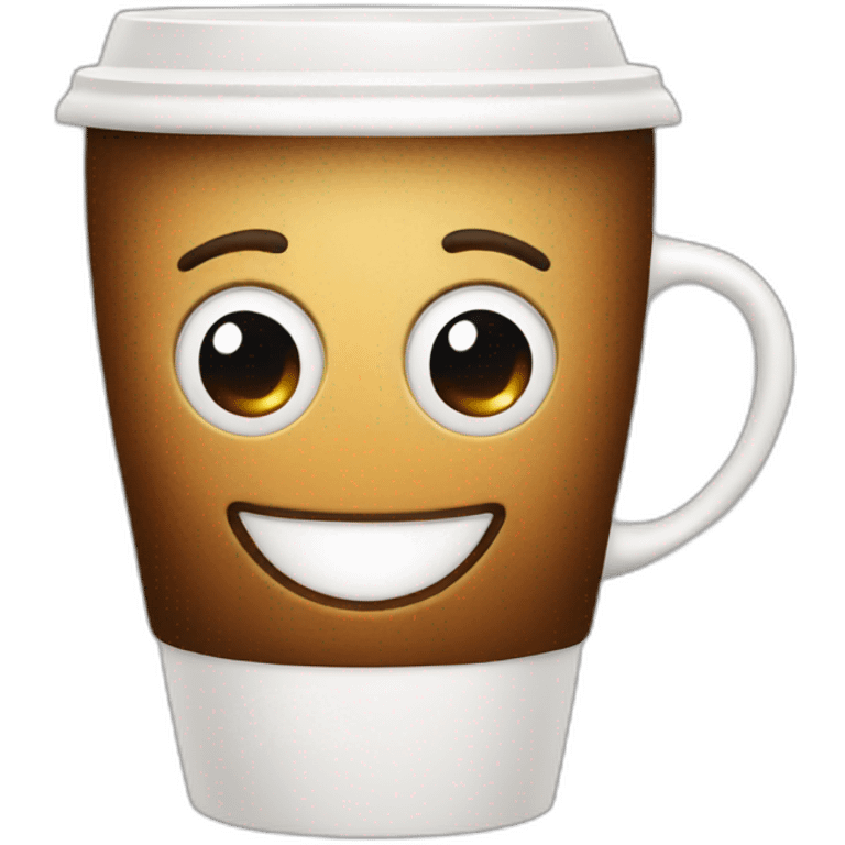 coffee happy emoji