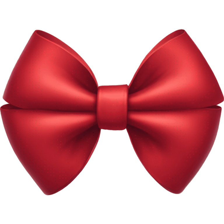 Red bow emoji