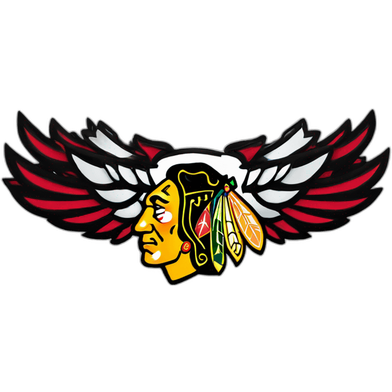 Chicago Blackhawks emoji