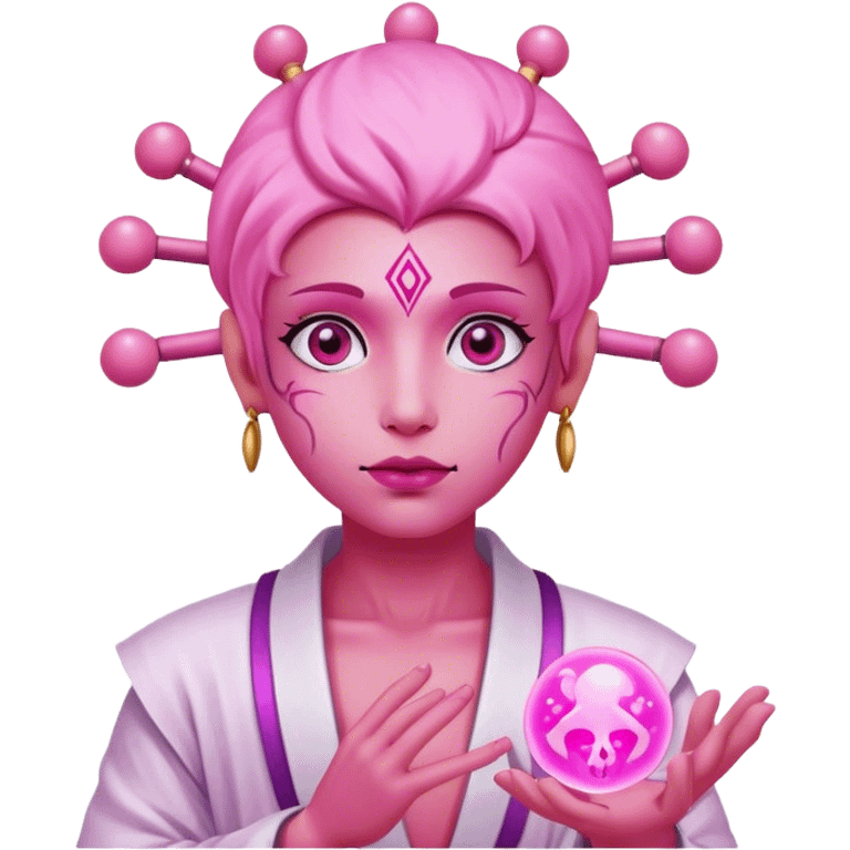 AI astrologer pink emoji