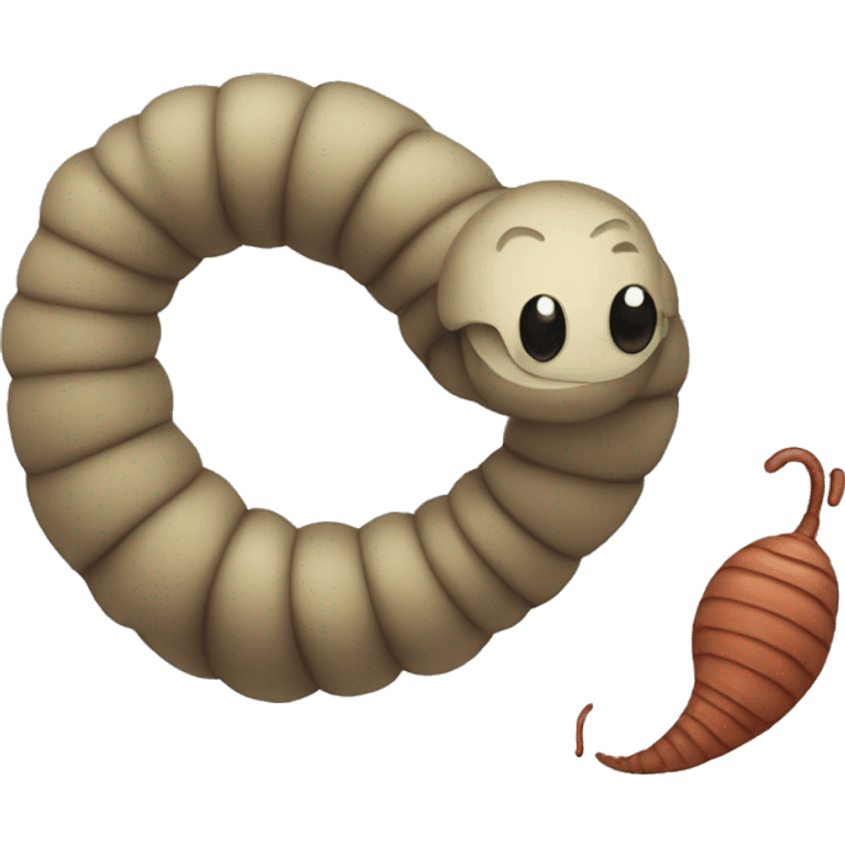 worm emoji