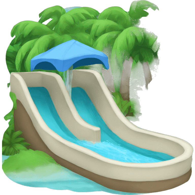 waterslide emoji