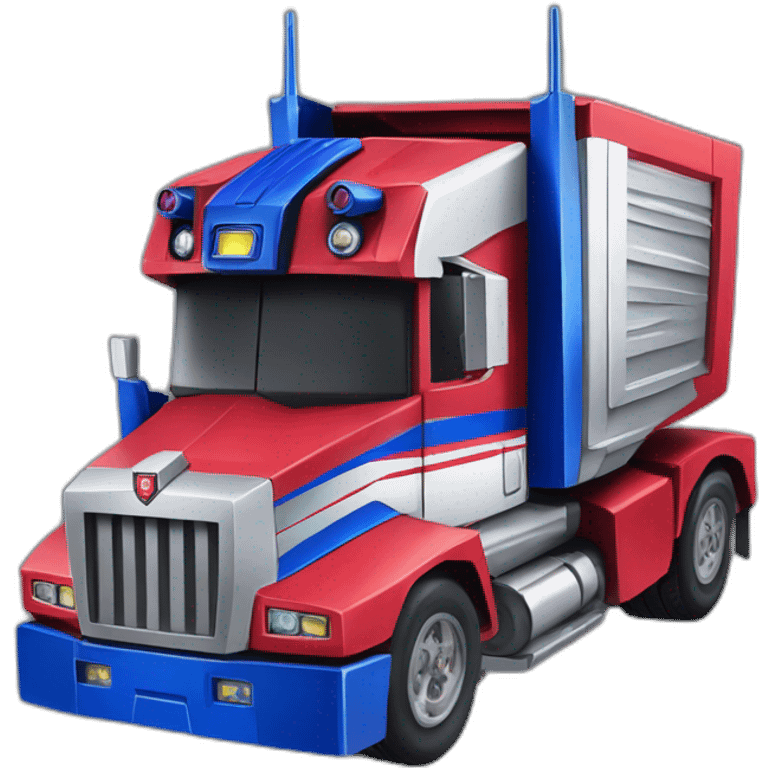 optimus prime transformer emoji