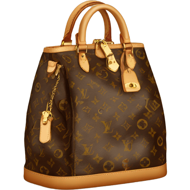 Louis vuitton bag emoji