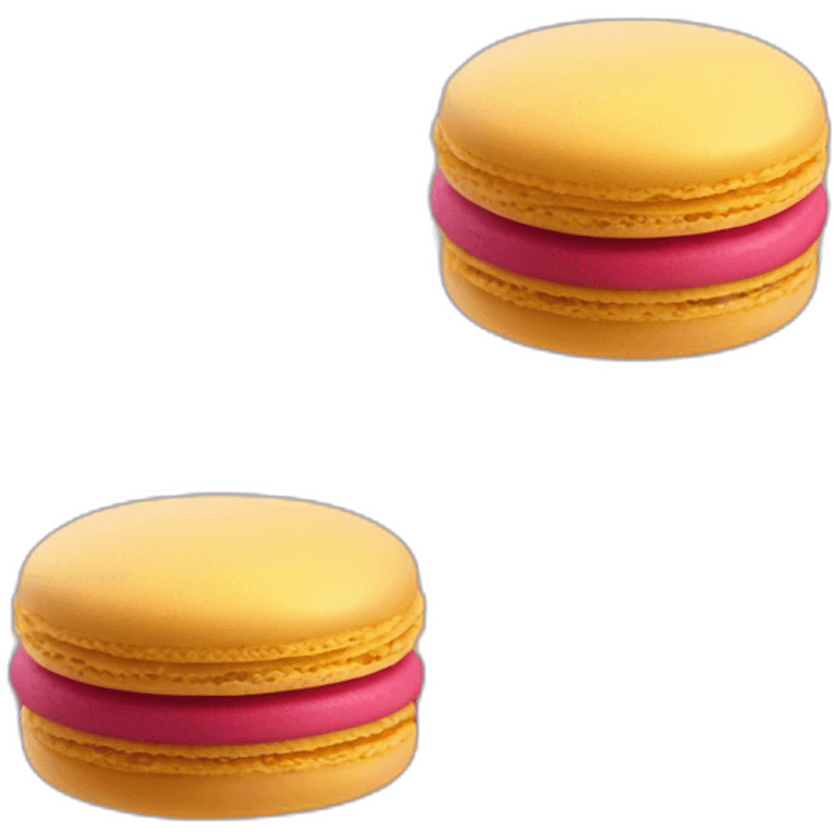 sunset Macaron emoji