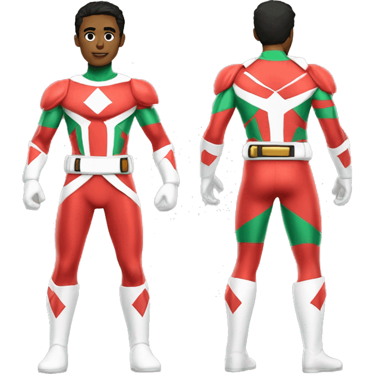 Power ranger full body emoji