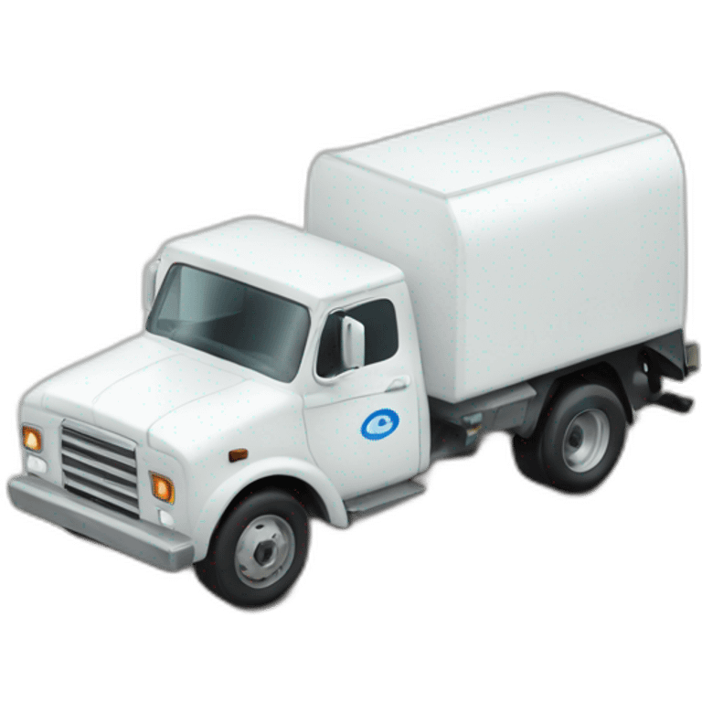 Milkman truck emoji