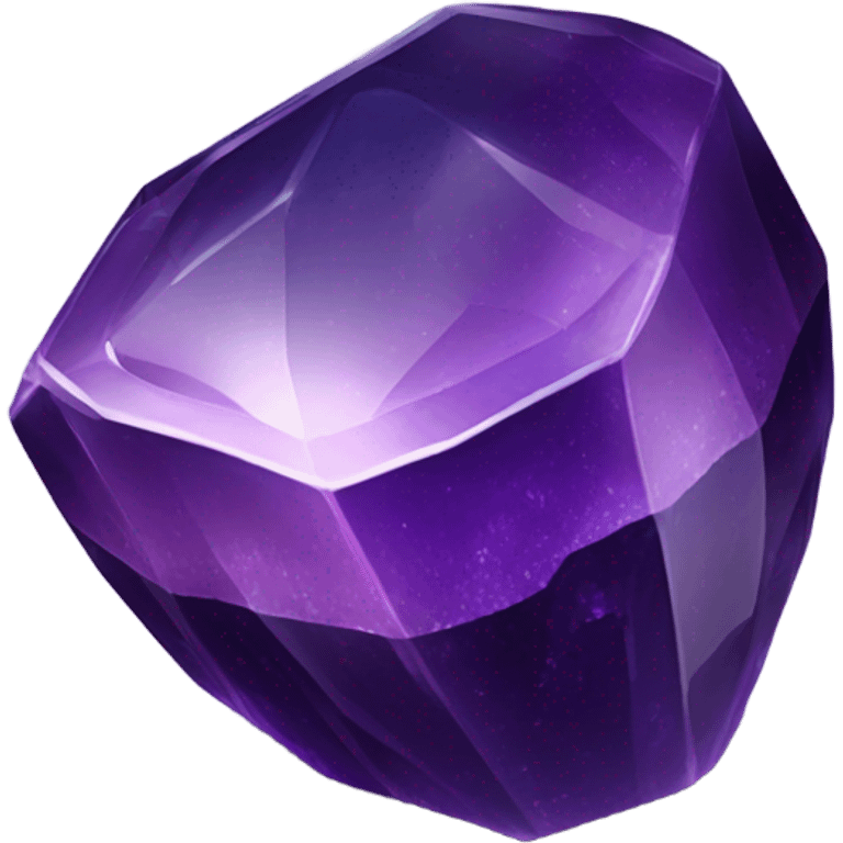 purple obsidian crystal emoji