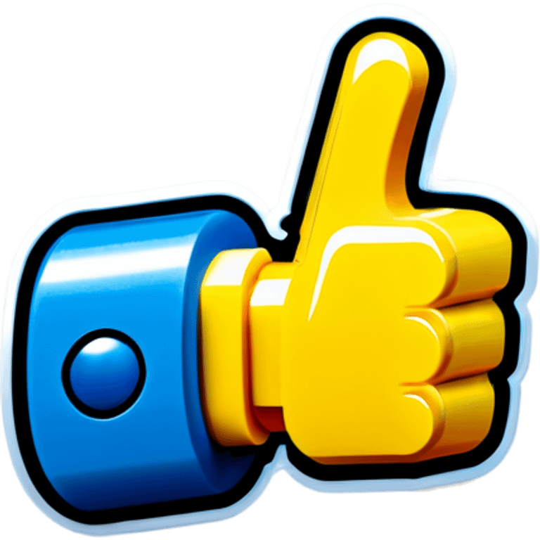 Lego thumbs up emoji