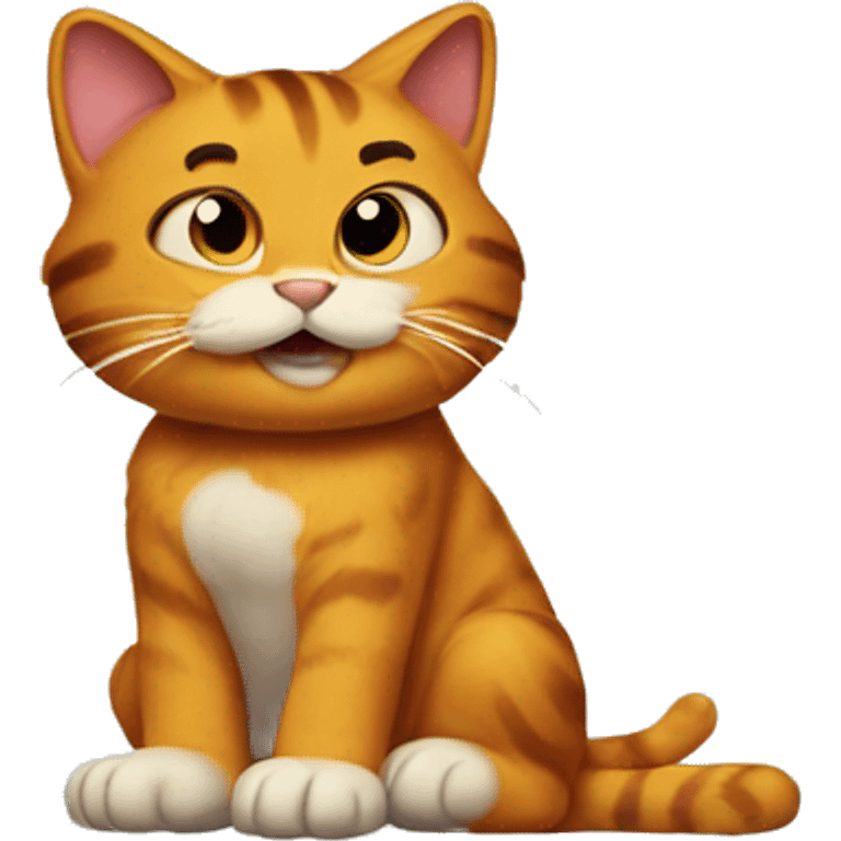 garfield the cat emoji