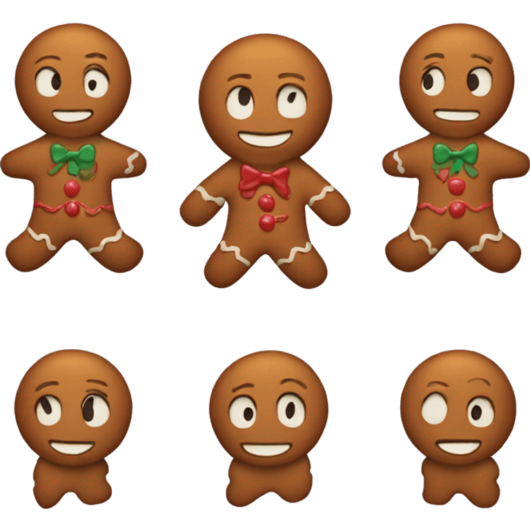 Gingerbreadman emoji