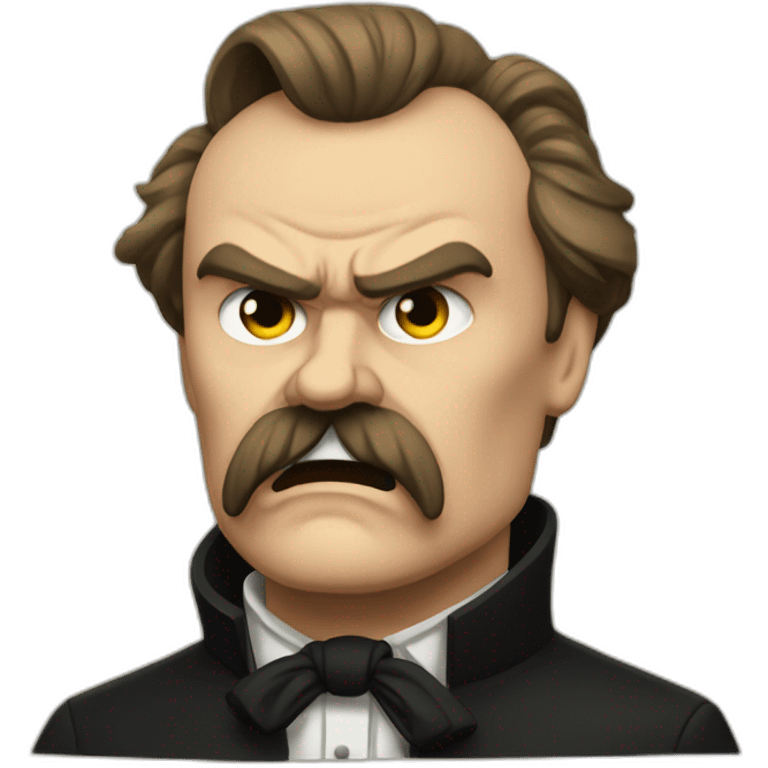 Angry Nietzsche emoji