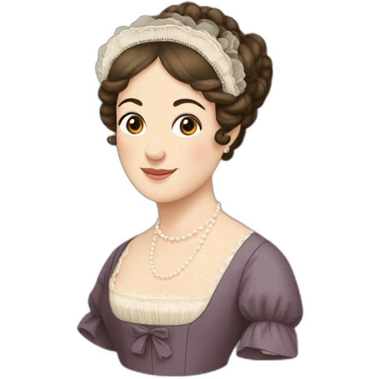 Jane Austen love emoji