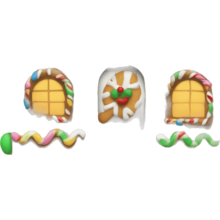 Gingerbread house  emoji