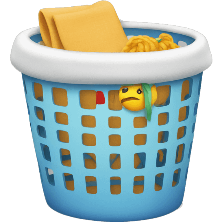 Laundry basket  emoji