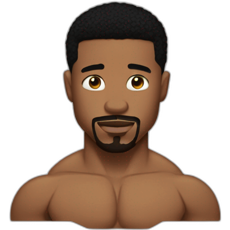 Michael b Jordan muscles emoji