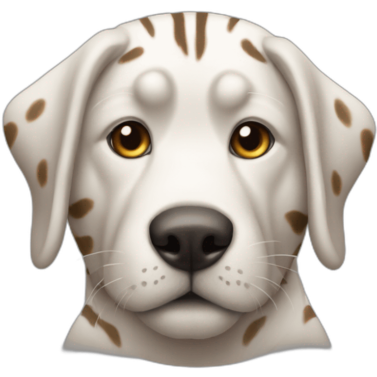 Dog tiger emoji