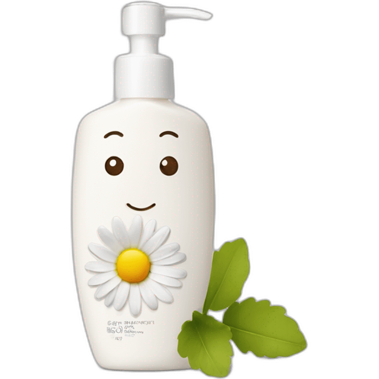 body lotion 250ml that expresses daisy emoji