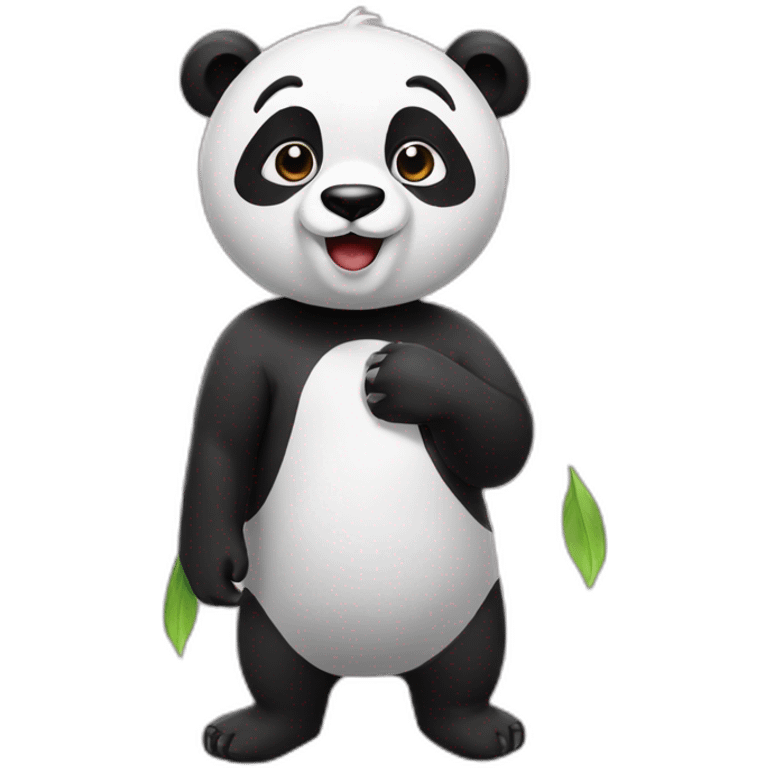 panda humano emoji