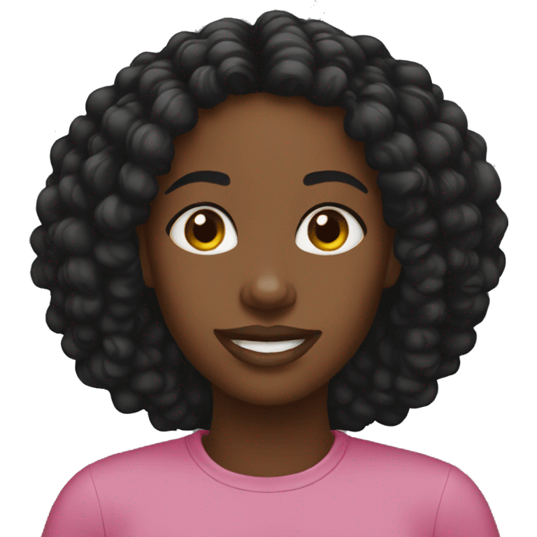 black girl podcast emoji