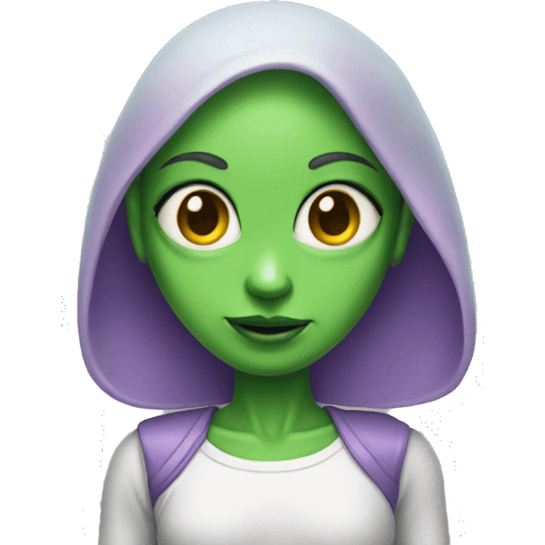 Alien girl  emoji