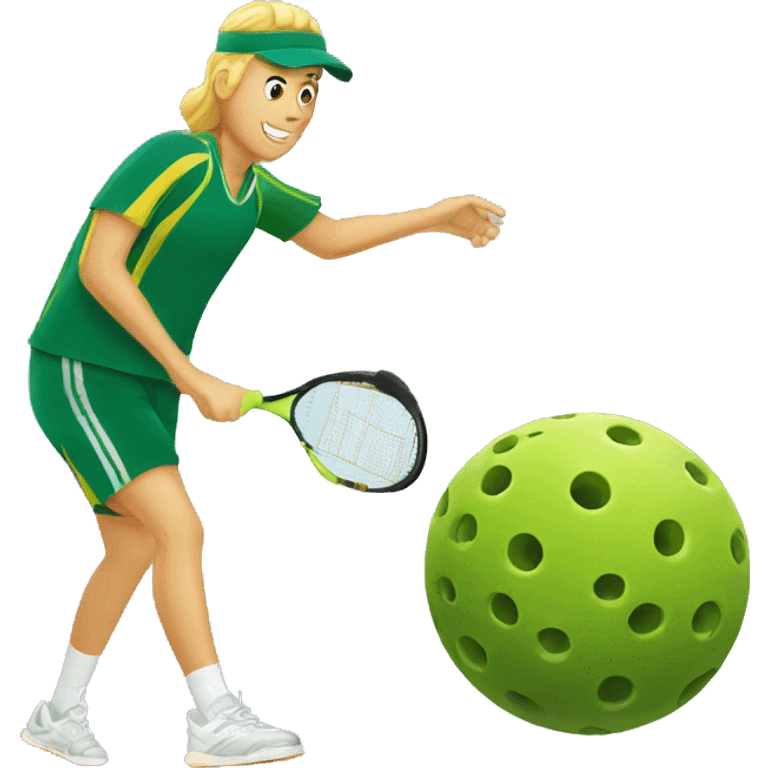 pickle ball sport emoji