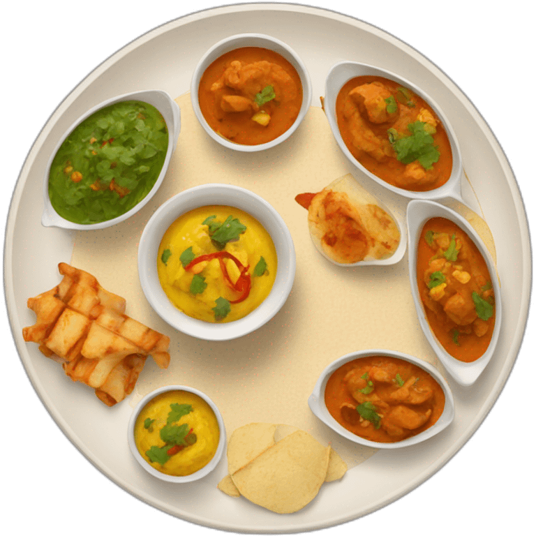 indian food dish emoji