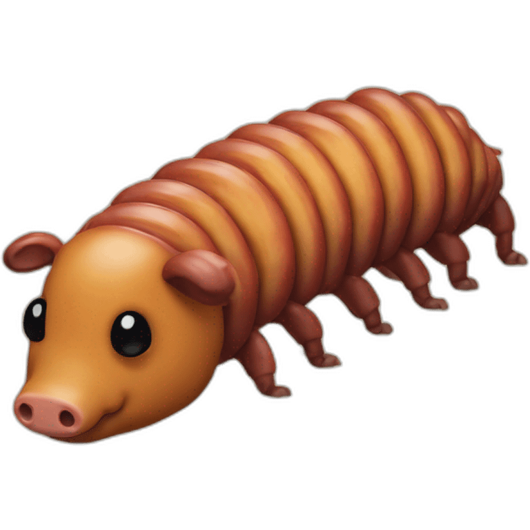 Centipede pig emoji