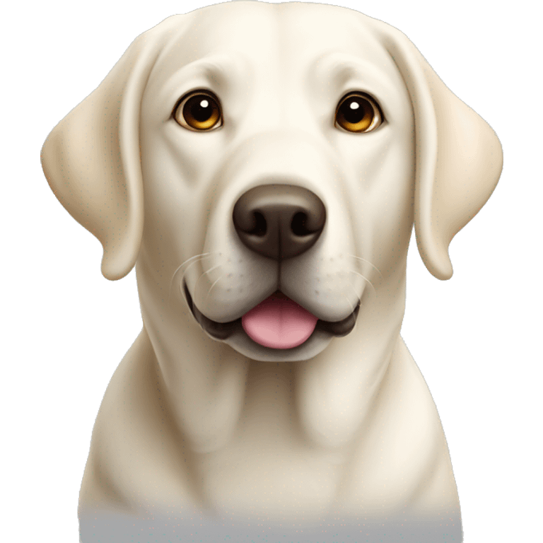 White Labrador emoji