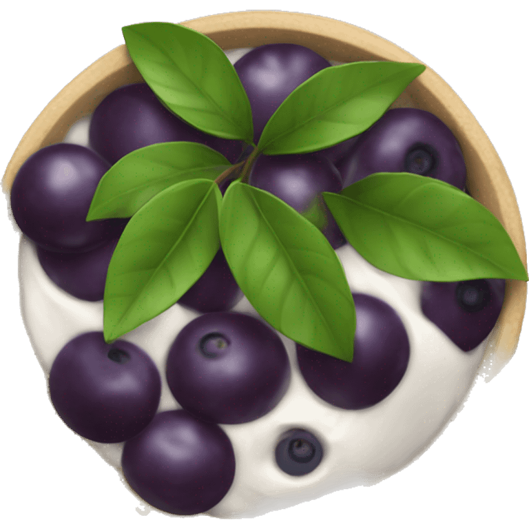 Açaí bowl emoji