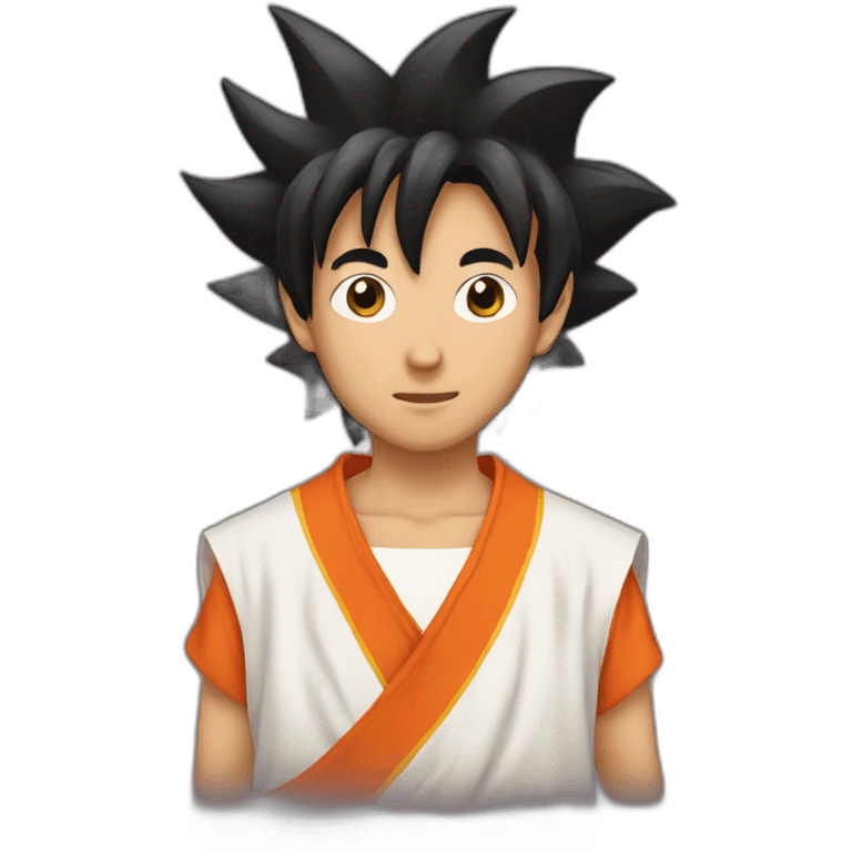 Sangoku wearing Morocco shirt  emoji