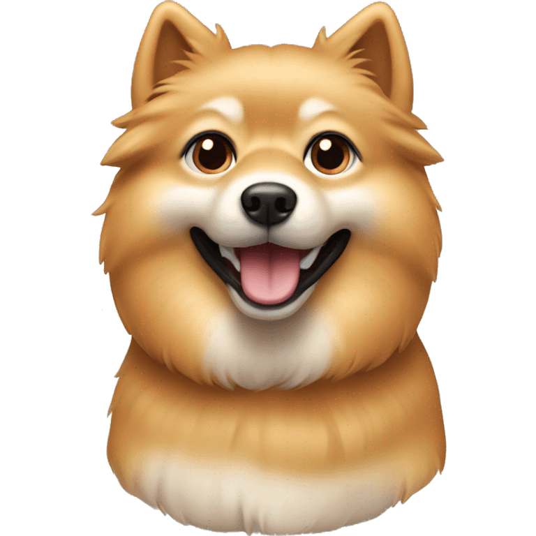 Beige caramel spitz emoji