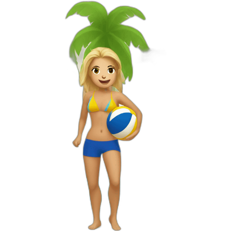 beach-volley emoji